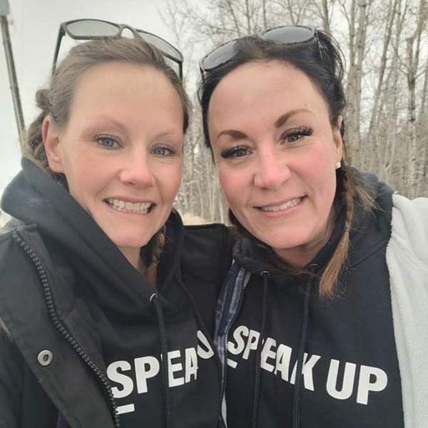 christine at speak-up event